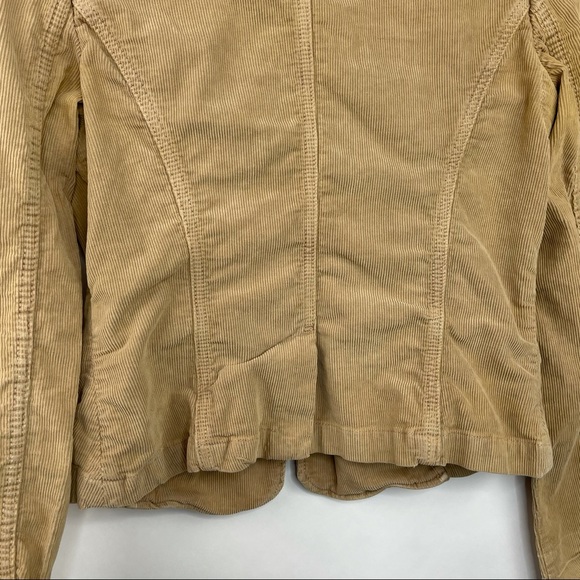 Hudson Jeans Corduroy Brown Long Sleeve Button Down Jacket Women’s Size M. T - Picture 9 of 9